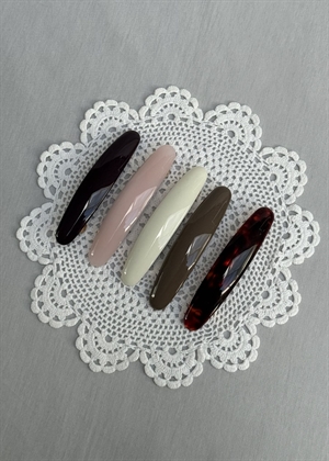 Lola barette clip Taupe Pico 